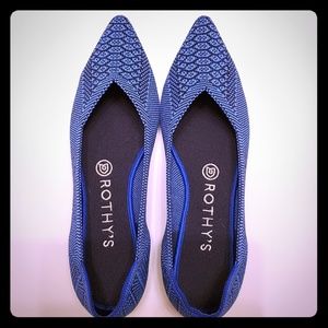 Rothy's Lapis Python Size 8 Brand New